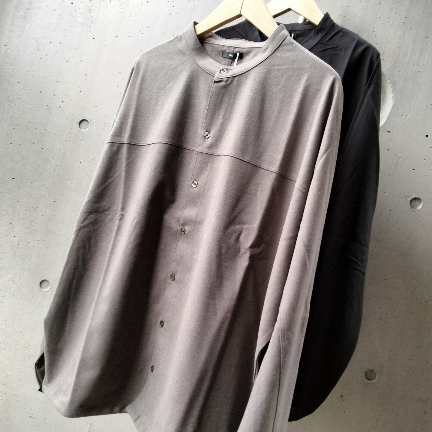 TMDL|Band Collar Dolman Sleeve Shirt